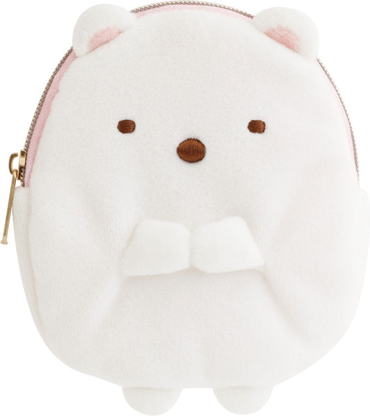 CK71201 すみっコぐらし ぬいぐるみコインケース しろくま