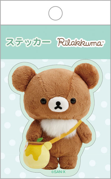 SE69704 ぬいフォトシリーズ リラックマ ステッカー チャイロイコグマ[サンエックス]《発売済・在庫品》