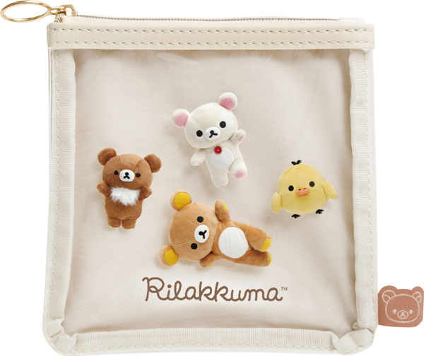 レア　リラックマ ファニーパーツテーマ　くち ポーチ Amazon.co.jp: 一番くじ リラックマ ハニー＆スマイル F賞 ふんわり