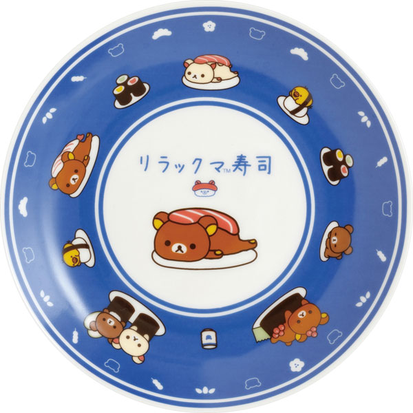 TK24101 いつでもおすし雑貨 リラックマ おすし皿[サンエックス]《１０月予約》