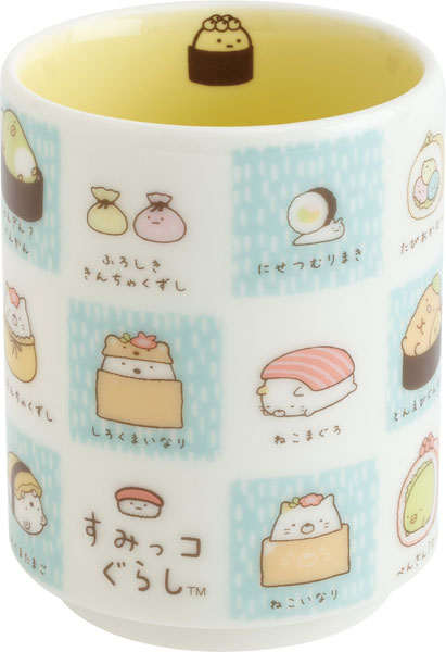TK24004 いつでもおすし雑貨 すみっコぐらし 湯のみ[サンエックス]《１０月予約》