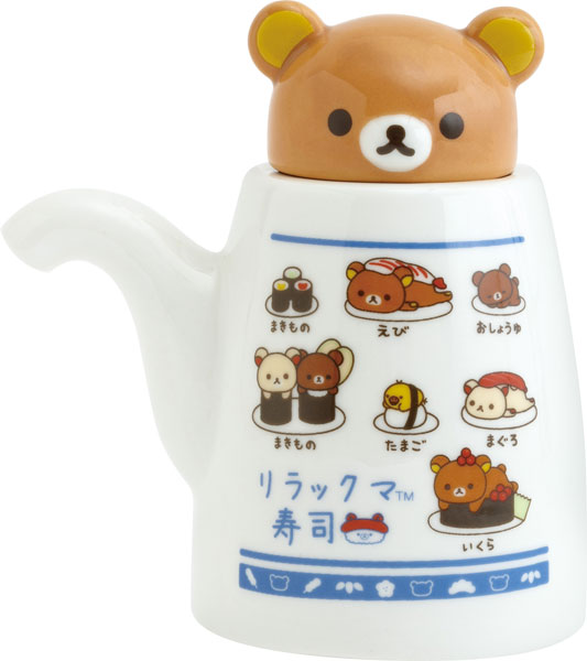 リラックマ お皿 おすし お寿司 しょうゆさし 湯呑 醤油差し