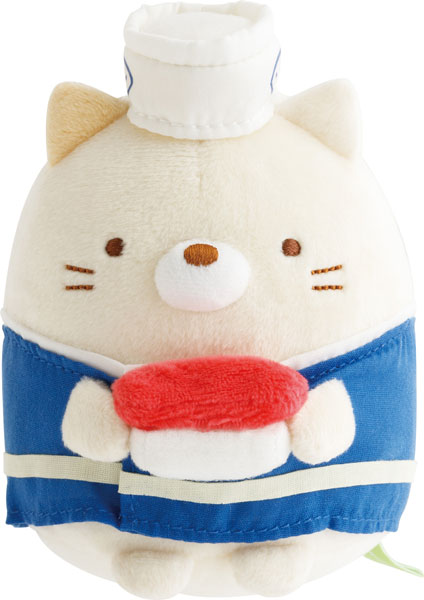 MV39101 いつでもおすし雑貨 すみっコぐらし おすしぬいぐるみ ねこ[サンエックス]《１０月予約》