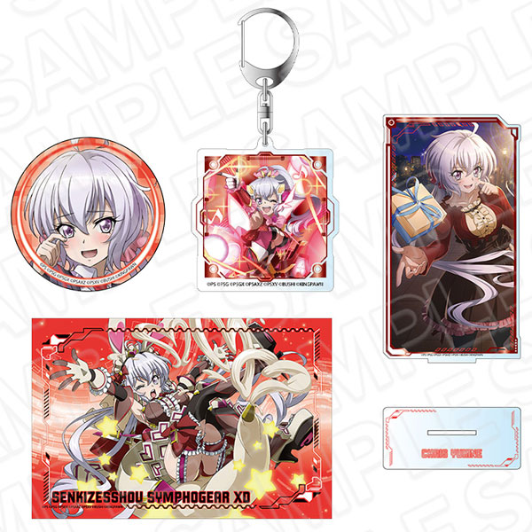 戦姫絶唱シンフォギア 雪音クリス　グッズ 戦姫絶唱シンフォギアXD UNLIMITED グッズセット 雪音クリス