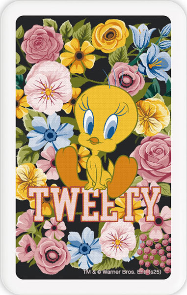 ルーニー・テューンズ MagSafe対応 ワイヤレスリチウム充電器 5000mAh トゥイーティー[グルマンディーズ]《在庫切れ》