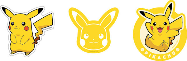 ポケットモンスター 蓄光モバイルステッカー ピカチュウ[グルマンディーズ]《１２月予約》
