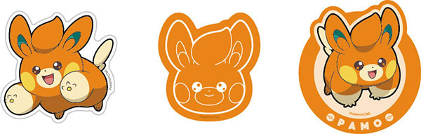 ポケットモンスター 蓄光モバイルステッカー パモ[グルマンディーズ]《１２月予約》