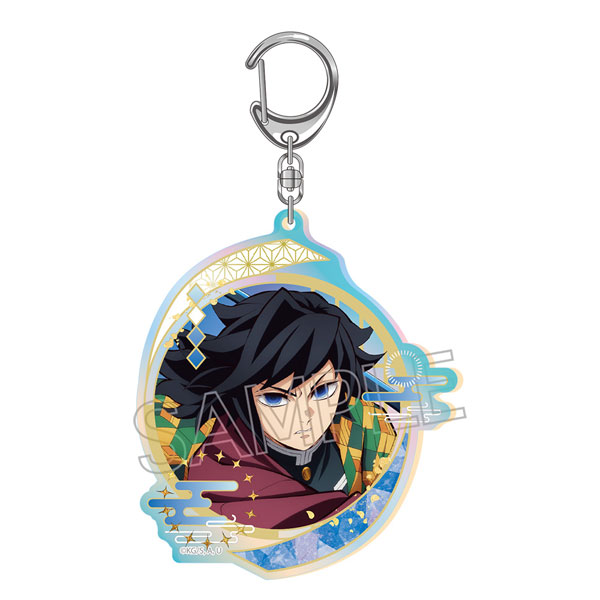 鬼滅の刃 オーロラアクリルキーホルダー 冨岡義勇[ツインクル]《発売済・在庫品》