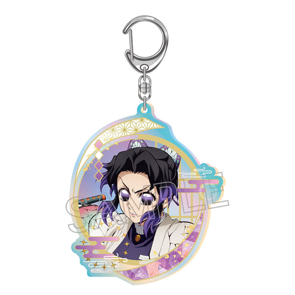 鬼滅の刃 オーロラアクリルキーホルダー 胡蝶しのぶ[ツインクル]《発売済・在庫品》