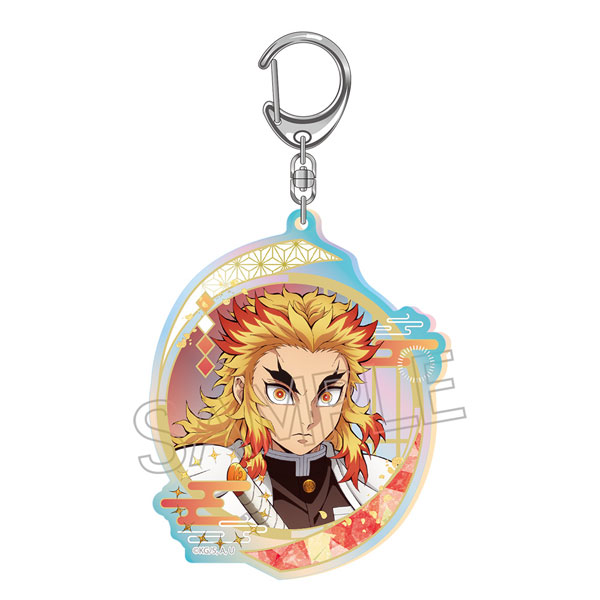 鬼滅の刃 オーロラアクリルキーホルダー 煉獄杏寿郎[ツインクル]《発売済・在庫品》