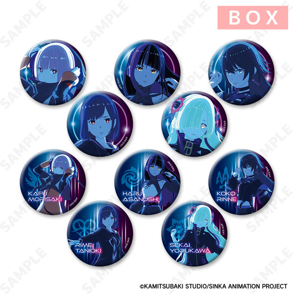 神椿市建設中。 トレーディング缶バッジ[Neon] 10個入りBOX