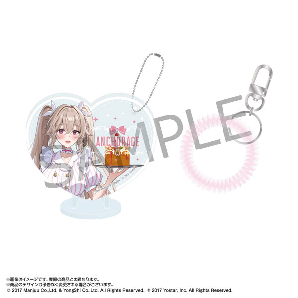 アズールレーン×パセラ ぴくりあアクキー＆スタンド+コイル