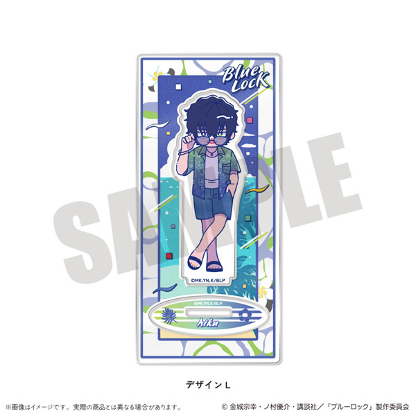 TVアニメ『ブルーロック』 アクリルスタンド にゅ～とろ 第2弾 L オリヴァ・愛空[MENEGI]《発売済・在庫品》