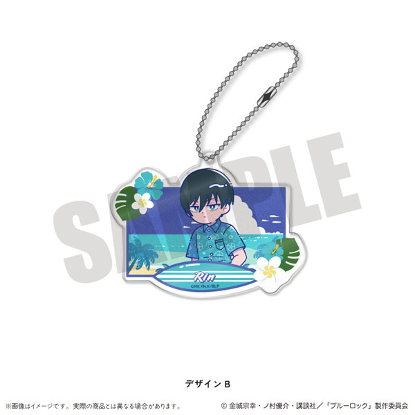 TVアニメ『ブルーロック』 アクリルキーホルダー にゅ～とろ 第2弾 B 糸師凛[MENEGI]《発売済・在庫品》