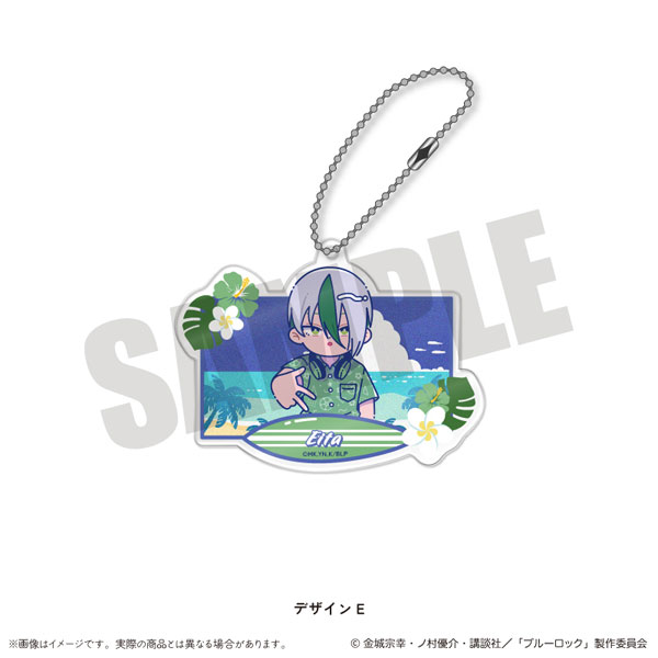 TVアニメ『ブルーロック』 アクリルキーホルダー にゅ～とろ 第2弾 E 乙夜影汰[MENEGI]《発売済・在庫品》
