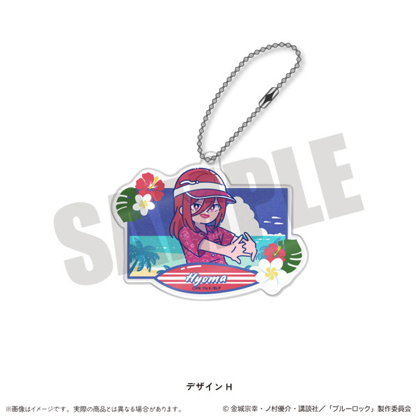 TVアニメ『ブルーロック』 アクリルキーホルダー にゅ～とろ 第2弾 H 千切豹馬[MENEGI]《発売済・在庫品》
