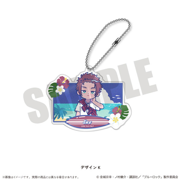 TVアニメ『ブルーロック』 アクリルキーホルダー にゅ～とろ 第2弾 K 糸師冴[MENEGI]《発売済・在庫品》
