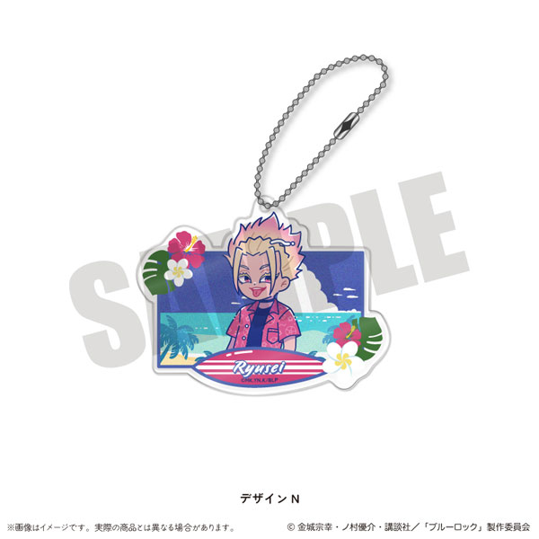 TVアニメ『ブルーロック』 アクリルキーホルダー にゅ～とろ 第2弾 N 士道龍聖[MENEGI]《発売済・在庫品》