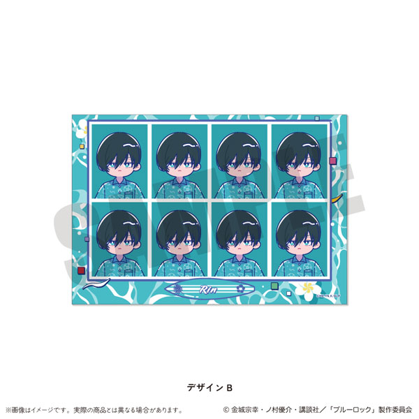 TVアニメ『ブルーロック』 証明写真風ステッカー にゅ～とろ 第2弾 B 糸師凛[MENEGI]《発売済・在庫品》