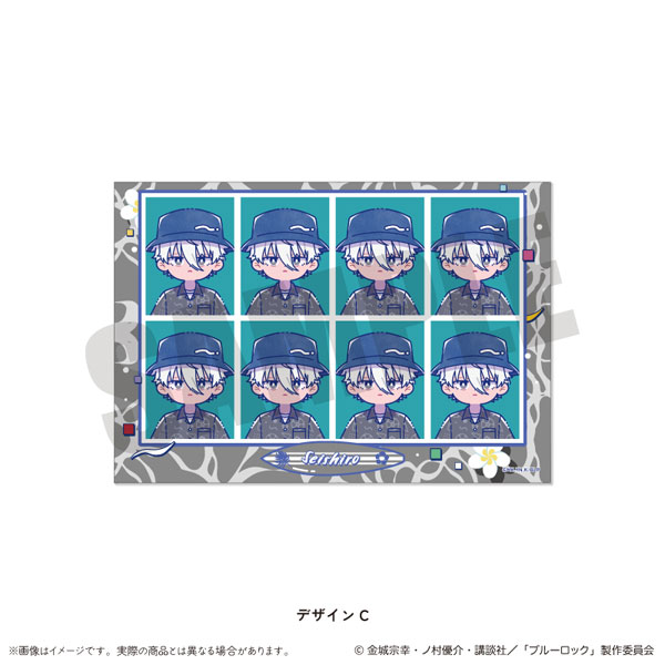 TVアニメ『ブルーロック』 証明写真風ステッカー にゅ～とろ 第2弾 C 凪誠士郎[MENEGI]《１１月予約》
