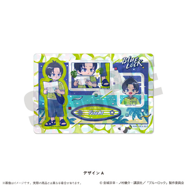 TVアニメ『ブルーロック』 ホログラムステッカーシート にゅ～とろ 第2弾 A 潔世一[MENEGI]《発売済・在庫品》