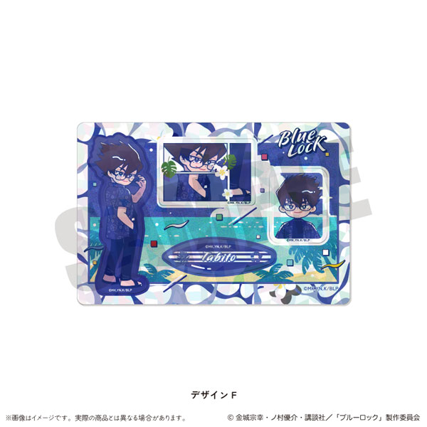TVアニメ『ブルーロック』 ホログラムステッカーシート にゅ～とろ 第2弾 F 烏旅人[MENEGI]《発売済・在庫品》