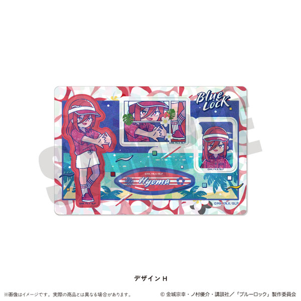 TVアニメ『ブルーロック』 ホログラムステッカーシート にゅ～とろ 第2弾 H 千切豹馬[MENEGI]《発売済・在庫品》