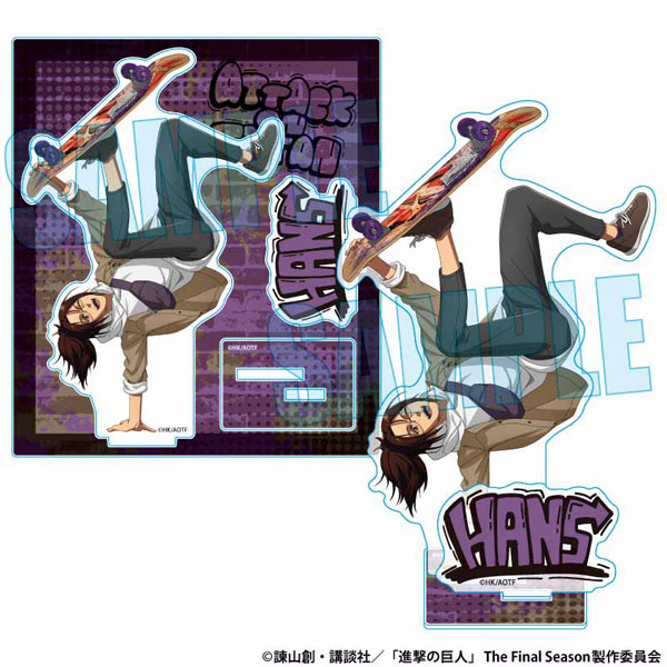 【非売品】ハンジゾエアクリルスタンド 予約販売】進撃の巨人 アクリルスタンド 3.ハンジ・ゾエ［Dignified