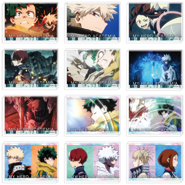 僕のヒーローアカデミア アクリルブロックコレクション 第7期OPED 12個