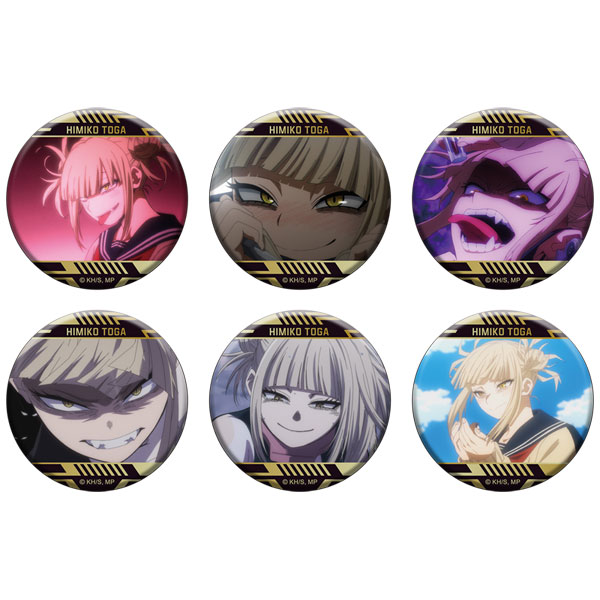 僕のヒーローアカデミア 缶バッジコレクション トガヒミコ 6個入りBOX