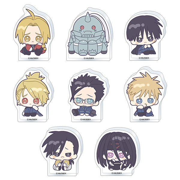 鋼の錬金術師 ころっとアクリルコレクション みにぴえんず 8個入りBOX