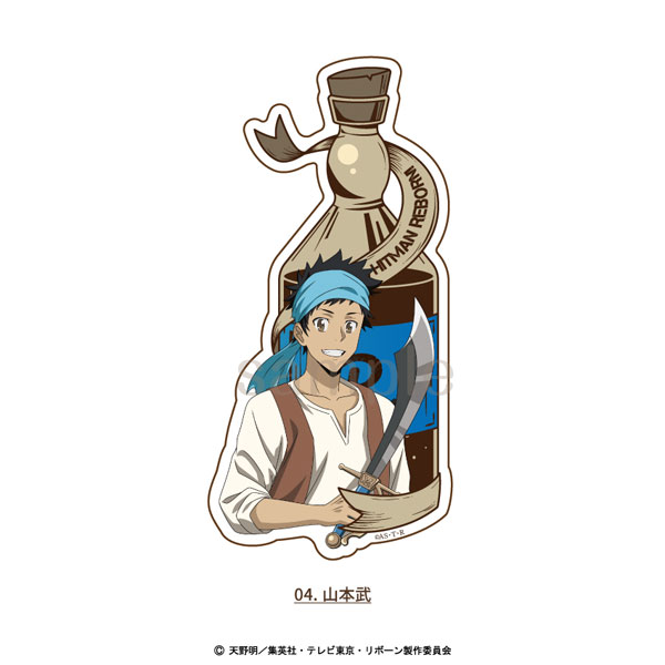 「家庭教師ヒットマンREBORN！」描き下ろし パイレーツ衣装 ダイカットステッカー 04.山本武[MAW]《１２月予約》