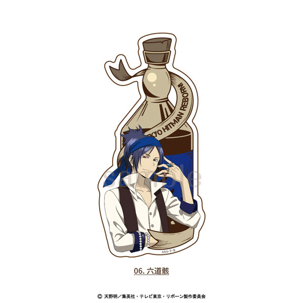 「家庭教師ヒットマンREBORN！」描き下ろし パイレーツ衣装 ダイカットステッカー 06.六道骸[MAW]《１２月予約》