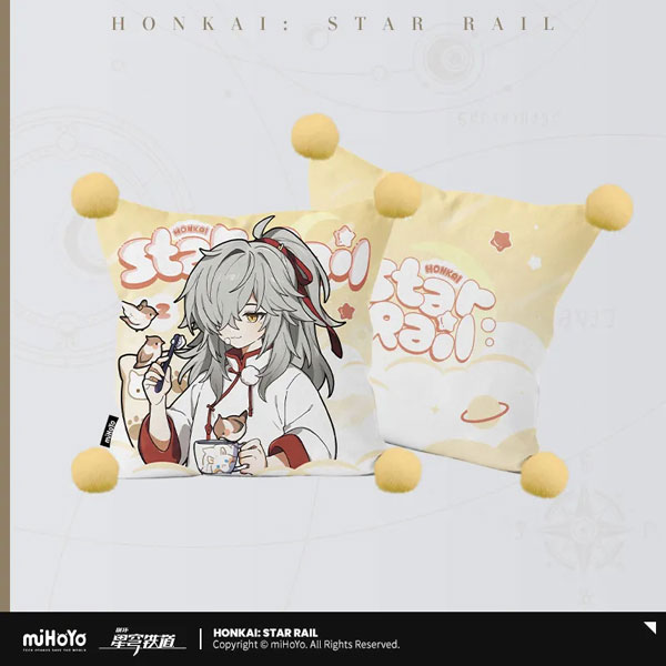 崩壊：スターレイル 男子寮シリーズ スクエアクッションカバー 景元