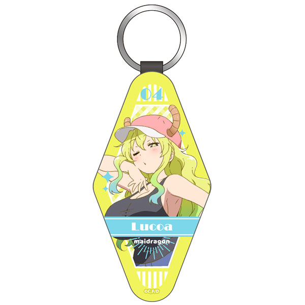 小林さんちのメイドラゴン 「ルコア」レザーキーホルダー[アクセルグラフィックワークス]《発売済・在庫品》