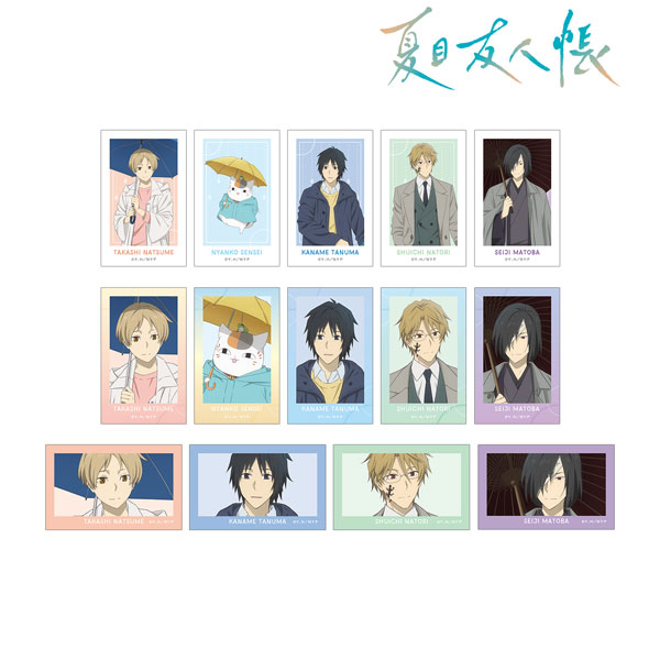 夏目友人帳 描き下ろし 雨の日ver. トレーディングイラスト