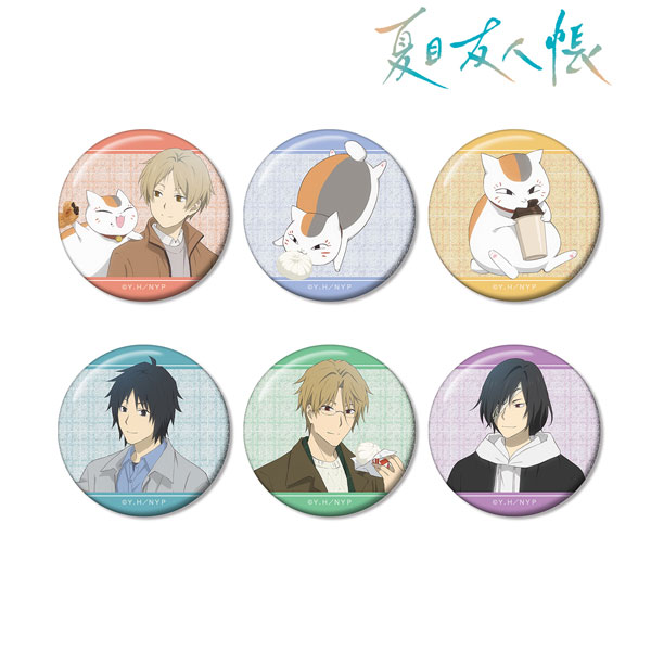 夏目友人帳 描き下ろし 冬の装いver. トレーディンググリッター缶