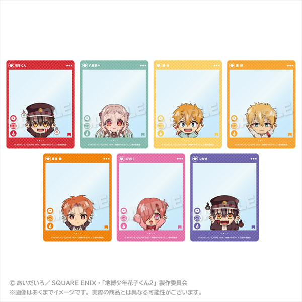 TVアニメ「地縛少年花子くん2」 トレーディングSNS風カード ぽいんつver. 7個入りBOX[ステラノーツ]《１２月予約》