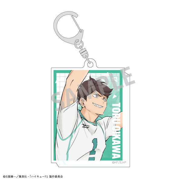 ハイキュー！！ アクリルキーホルダー 及川徹[カミオジャパン]《発売済・在庫品》