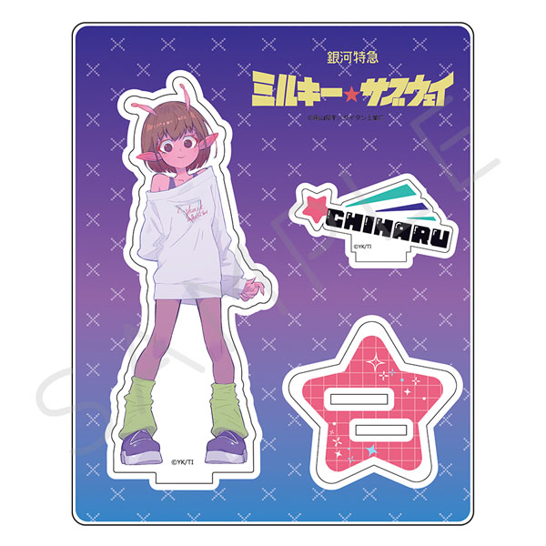 銀河特急 ミルキー☆サブウェイ クリアケース ちはる まきな 2コセット