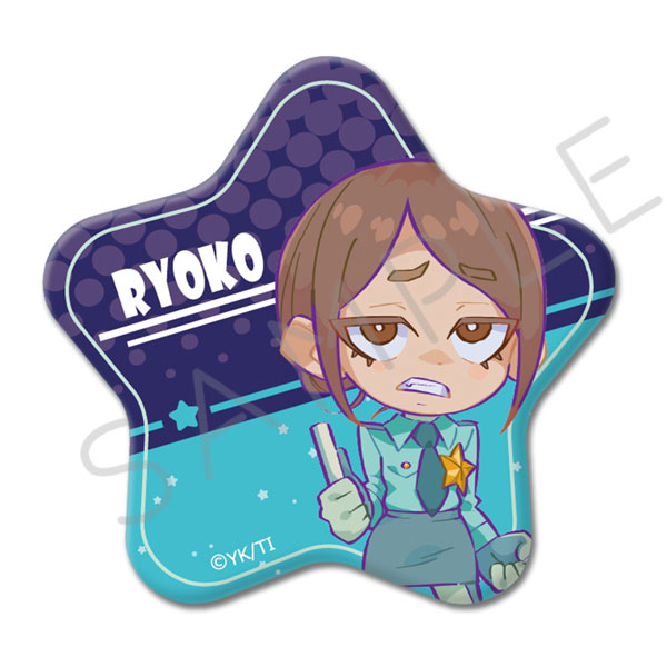 アニメ『銀河特急 ミルキー☆サブウェイ』星型缶バッジ G