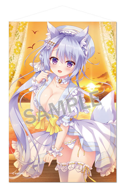 あめとゆき FANBOX継続特典 直筆サイン入り 金色キツネさんキャンバスアート あめとゆき B2タペストリー Happy Celebrationキツネさん ExtraEdition