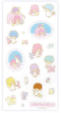 リトルツインスターズ キラぷくシール おともだち（再販）[ティー・シー・ピー]《０５月予約》
