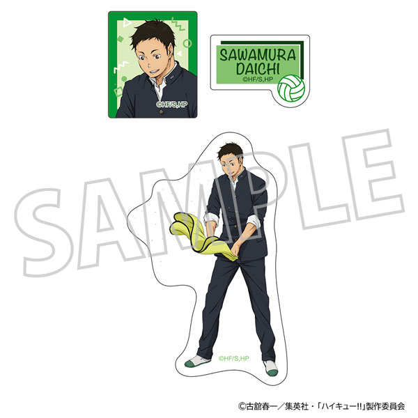 ハイキュー！！ スマホステッカー 澤村大地[ムービック]《発売済・在庫品》