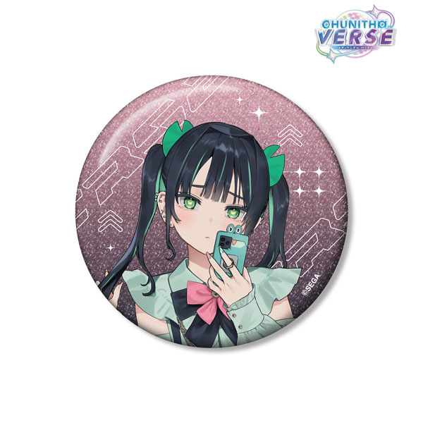 CHUNITHM VERSE 蛇狩あこ 75mmグリッター缶バッジ[アルマビアンカ]《０１月予約》
