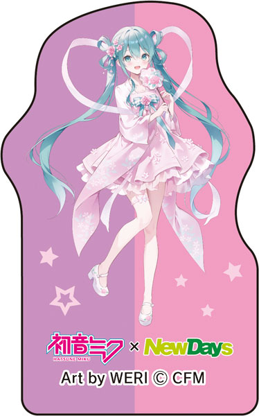 初音ミク×NewDays ダイカットステッカー WERI[Presence]《発売済・在庫品》