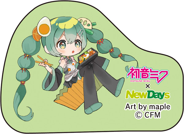 初音ミク×NewDays ダイカットステッカー maple おべんとう[Presence]《発売済・在庫品》