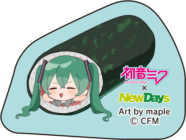 初音ミク×NewDays ダイカットステッカー maple てまき[Presence]《発売済・在庫品》