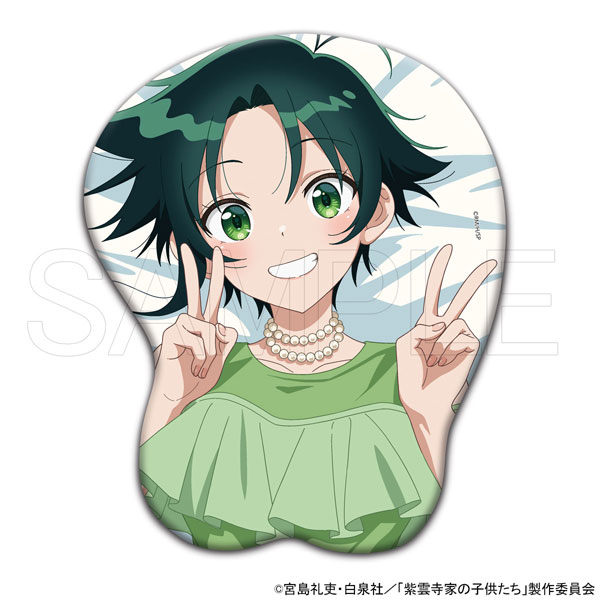 紫雲寺家の子供たち マウスパッド　紫雲寺万里　2 限定販売】TVアニメ『紫雲寺家の子供たち』 立体マウスパッド 紫雲寺南