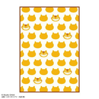 となりのトトロ 毛布「ネコバスシルエット」[丸眞]《発売済・在庫品》